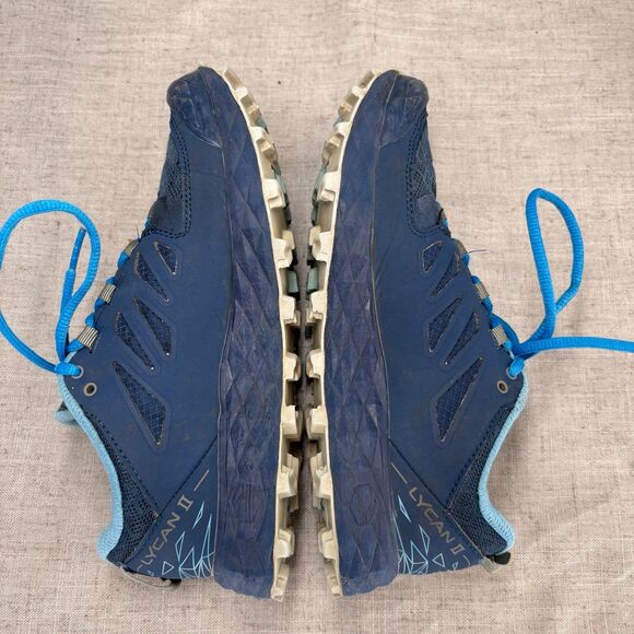 La Sportiva Lycan II Trail Shoes Blue Mesh Lace Up Running Sneaker Women's‎ 7.5 - Picture 10 of 11